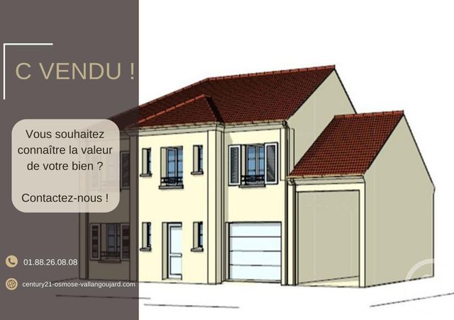 terrain à vendre - 783.0 m2 - VALLANGOUJARD - 95 - ILE-DE-FRANCE - Century 21 Osmose